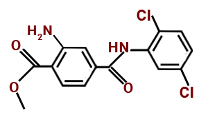 3-Amino-4-Carbomethoxy-2',5'-Dichloro Benzanilide