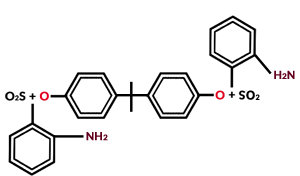 Bisphenol amino sulfonyl ester